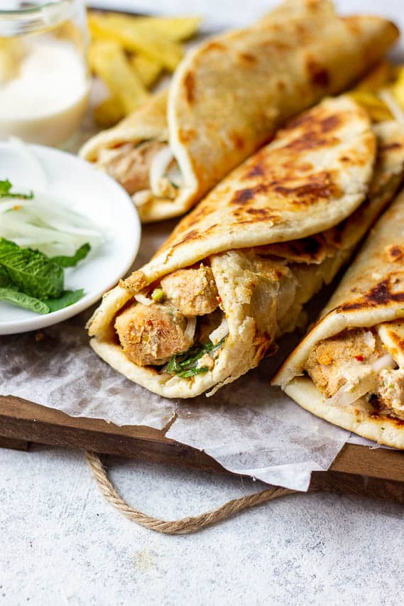 Chicken Paratha Roll image